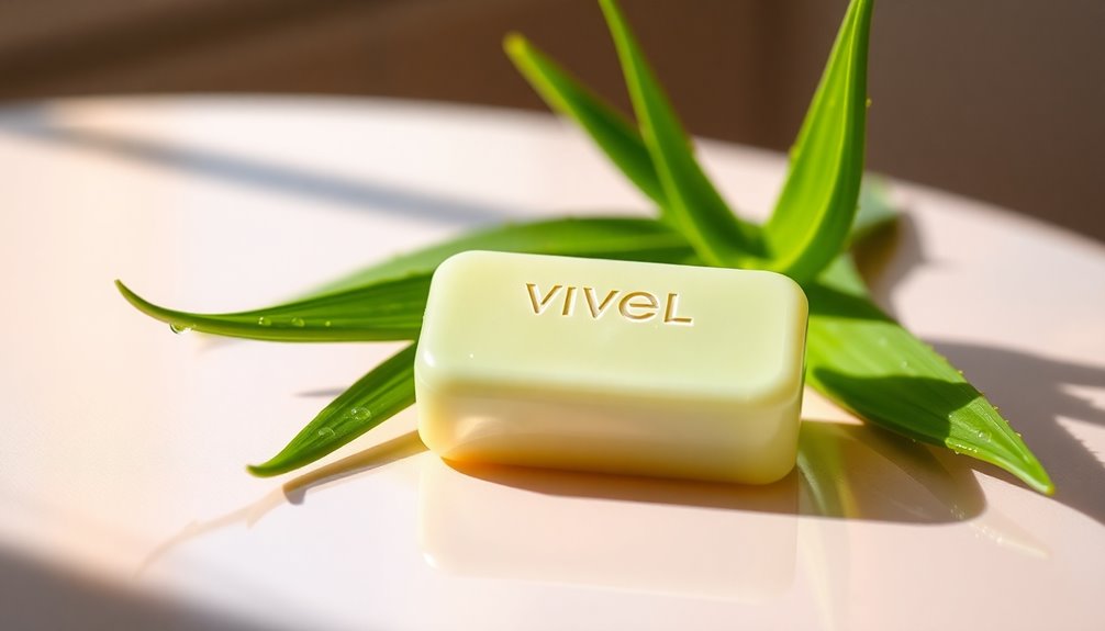 aloe vera satin soap