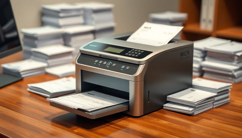 bank check printing machines