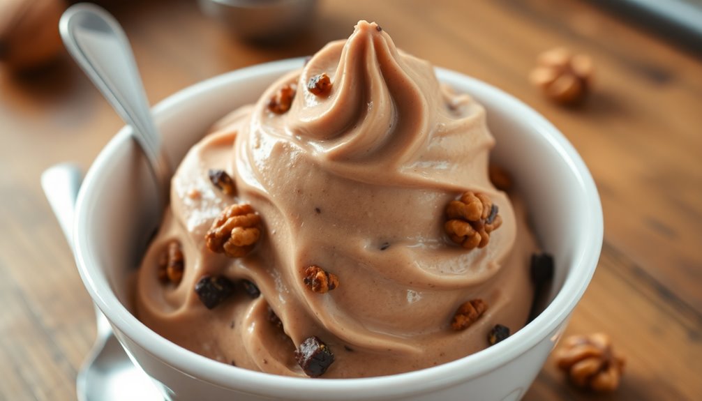 black walnut flavored ice cream