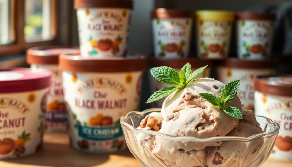 black walnut ice cream brands