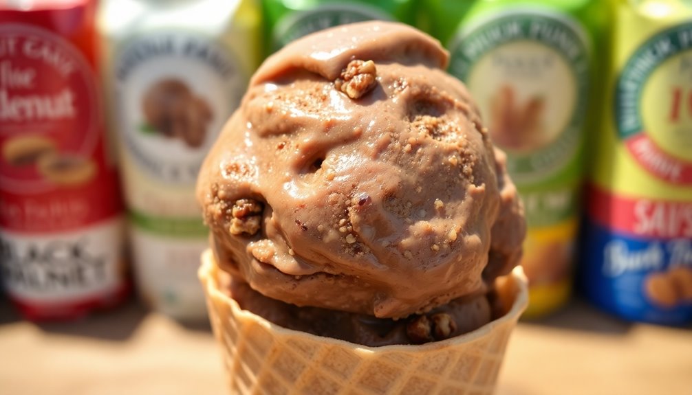 black walnut ice cream delight