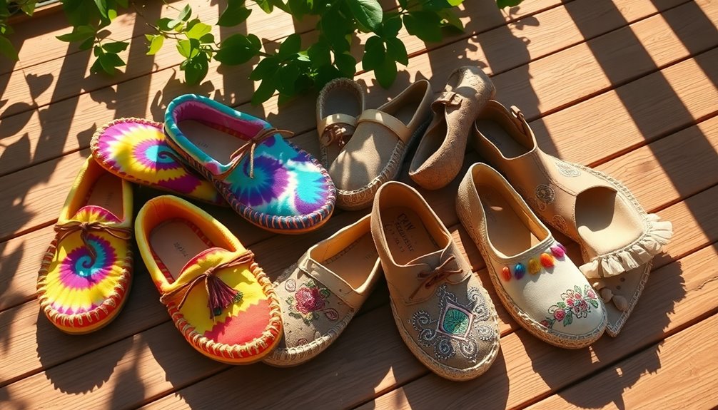 bohemian style shoe brands