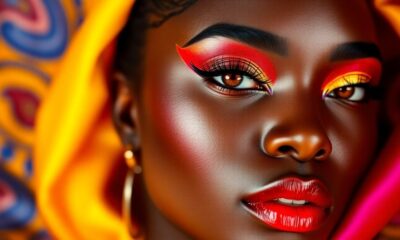 bold nigerian makeup trends