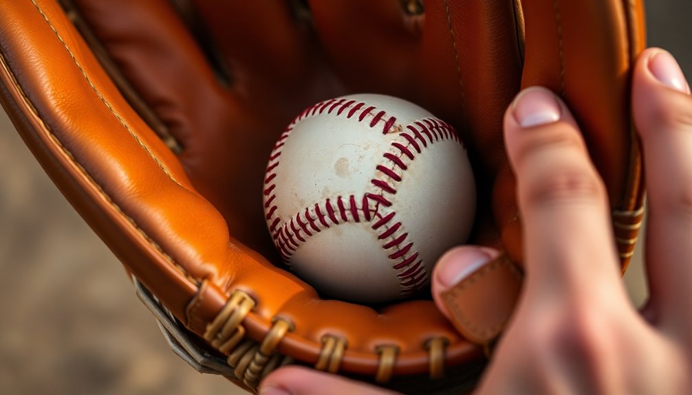 breaking in your glove