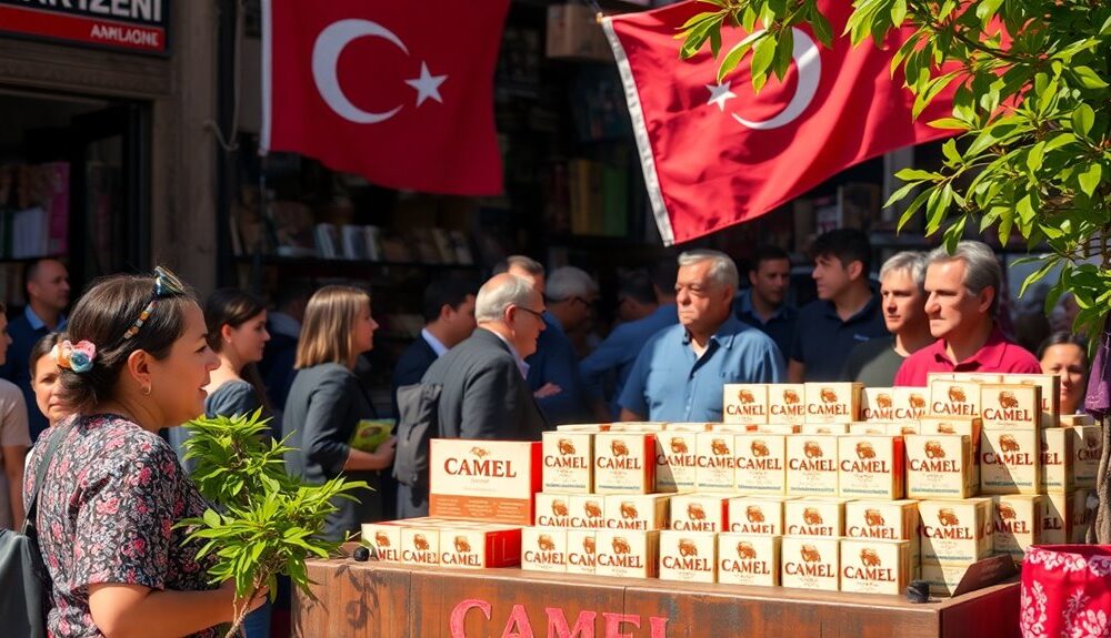 camel cigarette pricing turkey