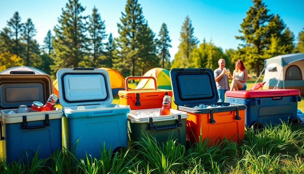 camping cooler selection factors