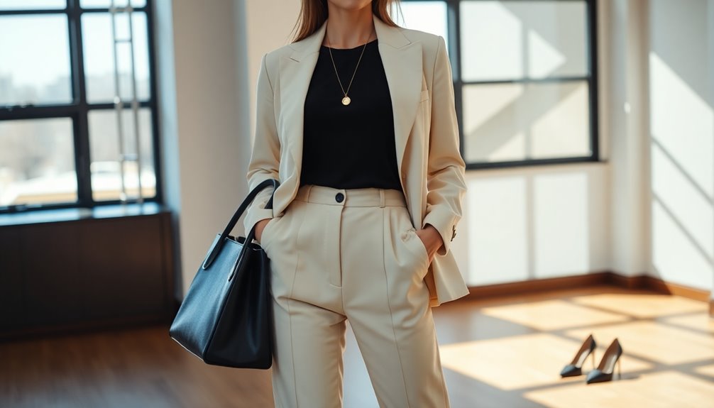 chic professional clothing choices