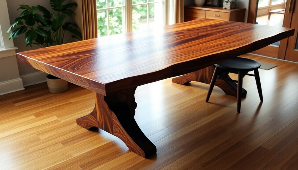 choosing handcrafted wooden tables