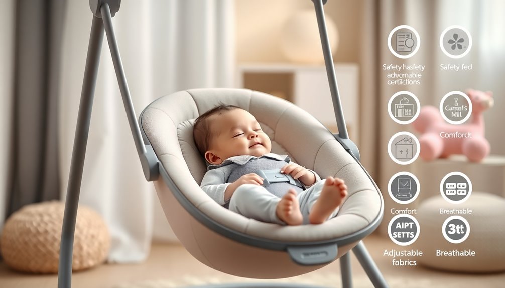 choosing the right baby swing