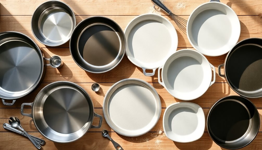 choosing the right baking pans