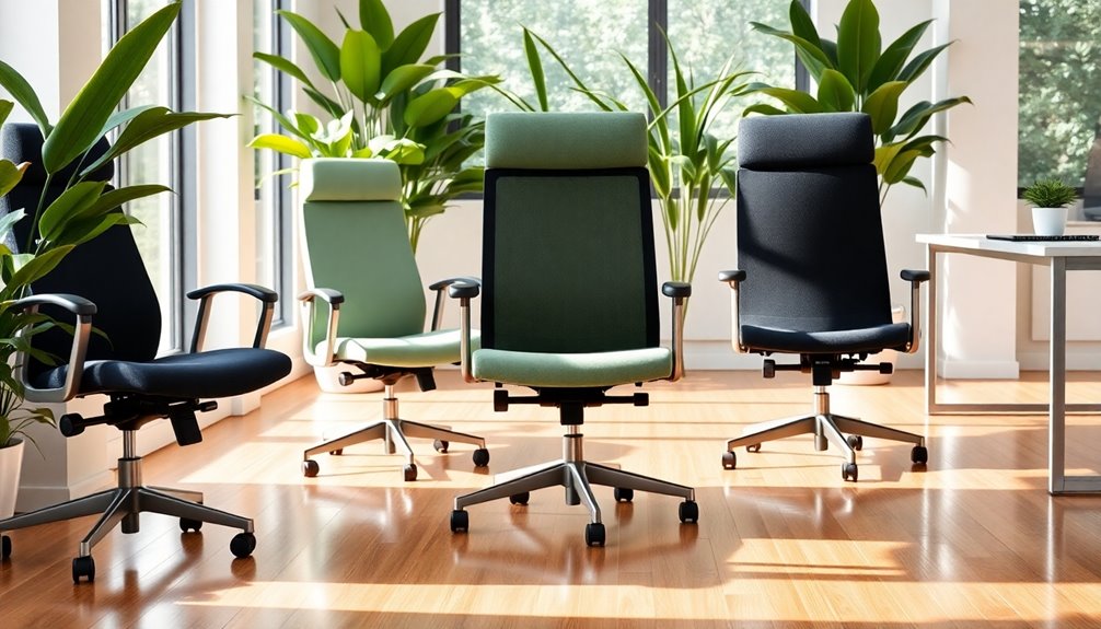 comfortable office chairs selection