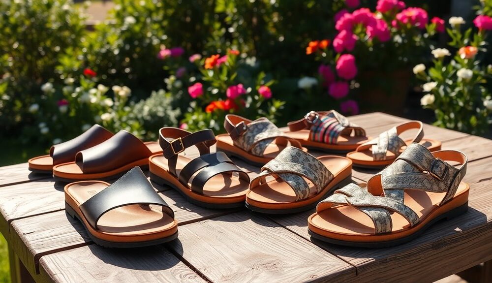 comfortable stylish german sandals