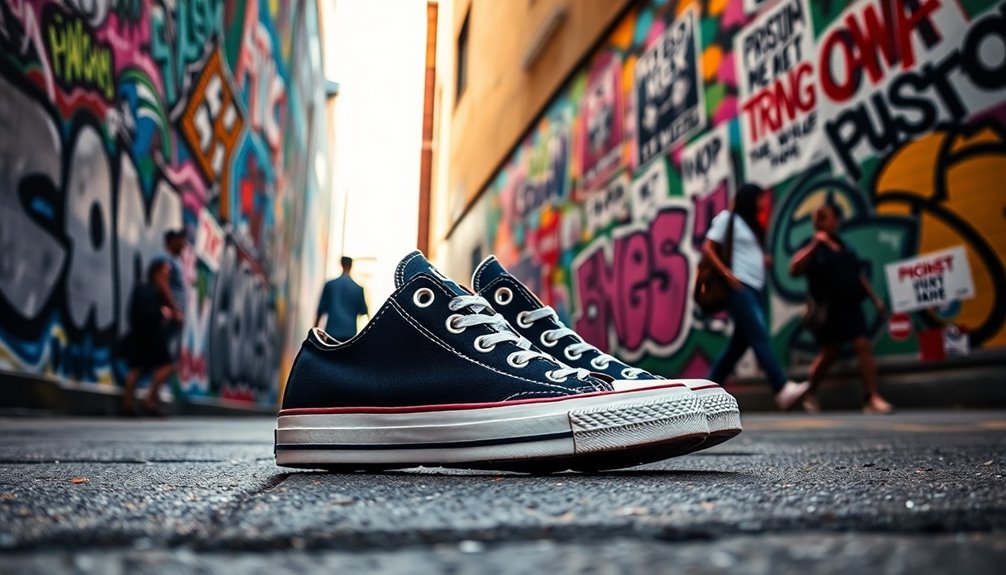 converse iconic footwear brand