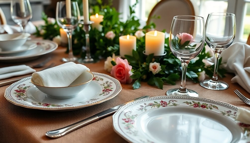 dinnerware set selection factors