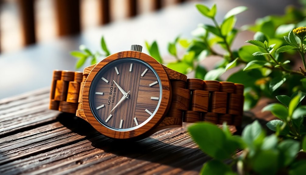 eco friendly wooden timepieces