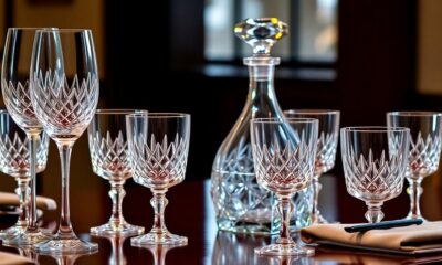 elegant crystal glassware collection