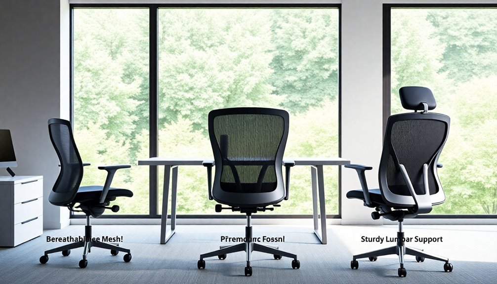 ergonomic chair selection criteria