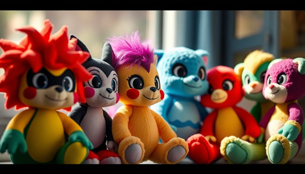 exclusive soft toy collection