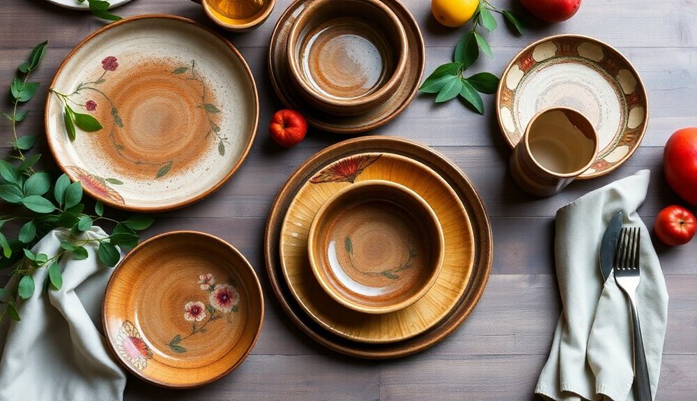 handmade ceramic dinnerware sets