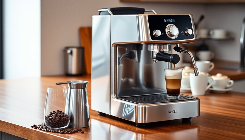 home espresso machine selection