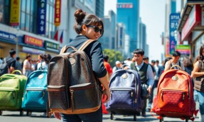 korean stylish durable backpacks