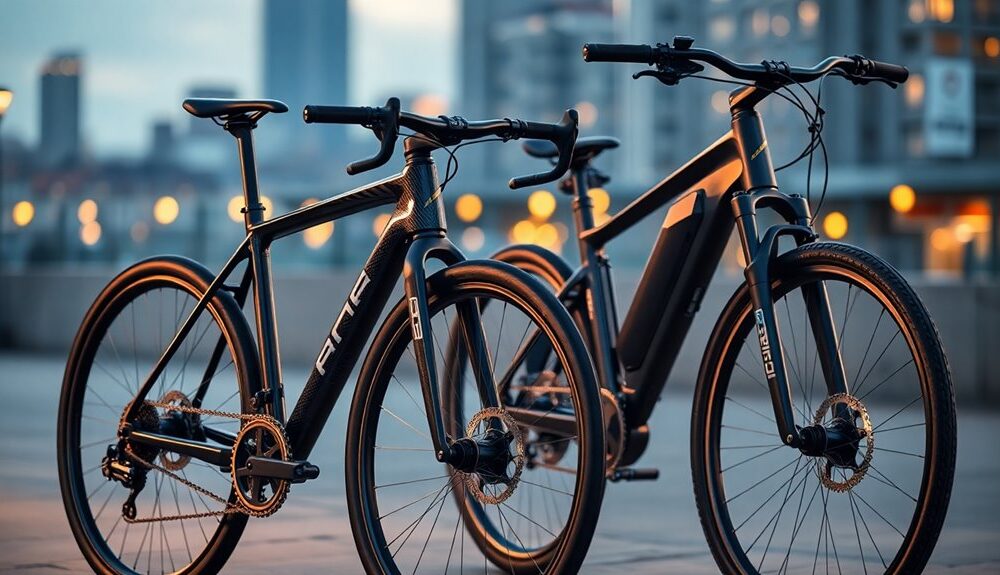 luxury bicycles and e bikes