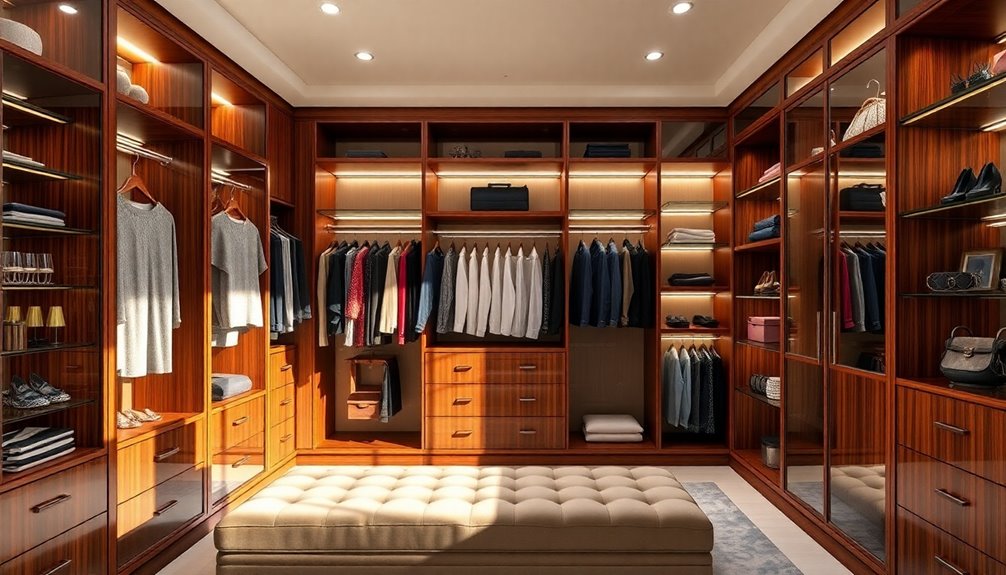 luxury closet selection criteria