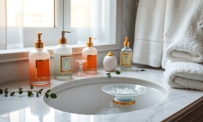 luxury hand soaps selection