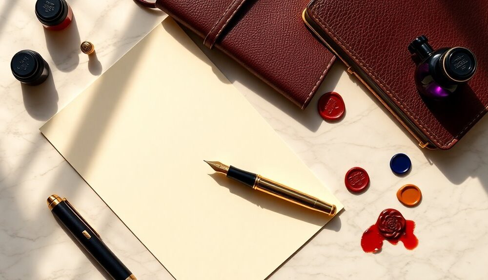 luxury stationery for writing