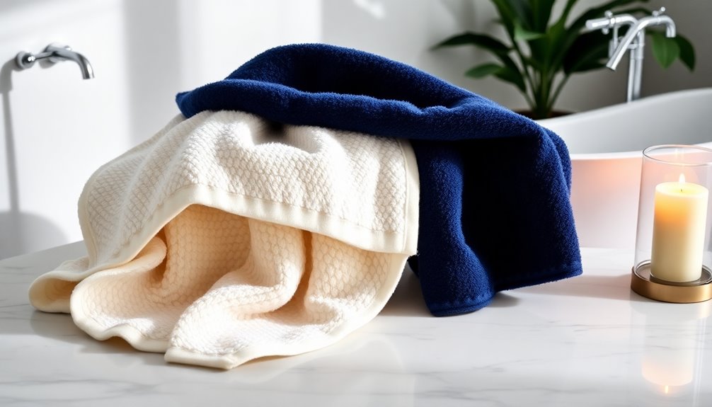 luxury towels for bathrooms