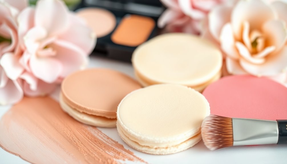 pancake makeup diverse applications