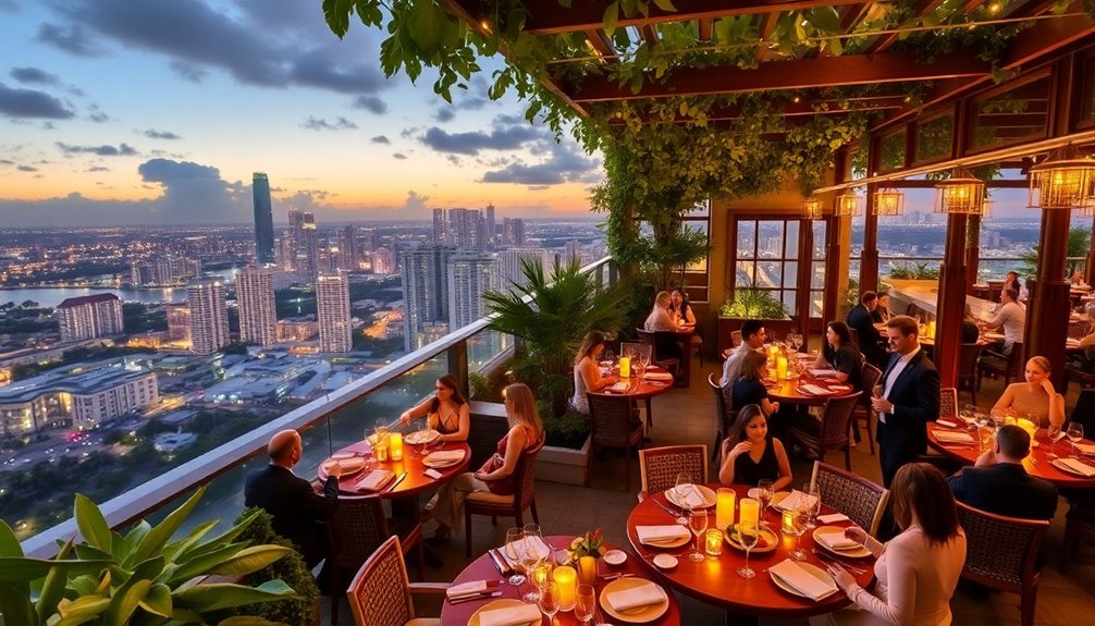 rooftop dining in miami