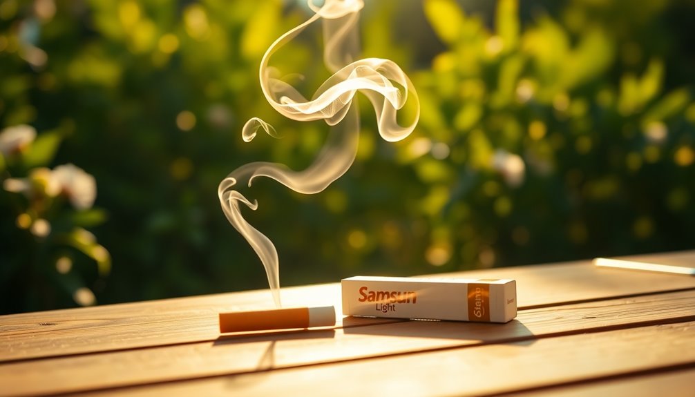 samsun light cigarettes brand