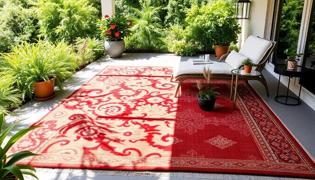 selecting durable outdoor rugs