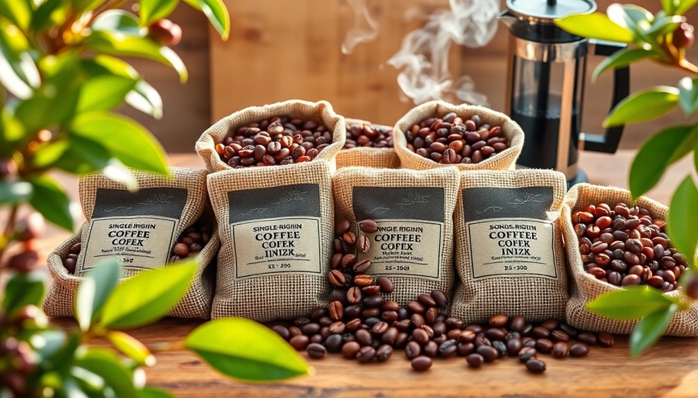 selecting quality coffee beans