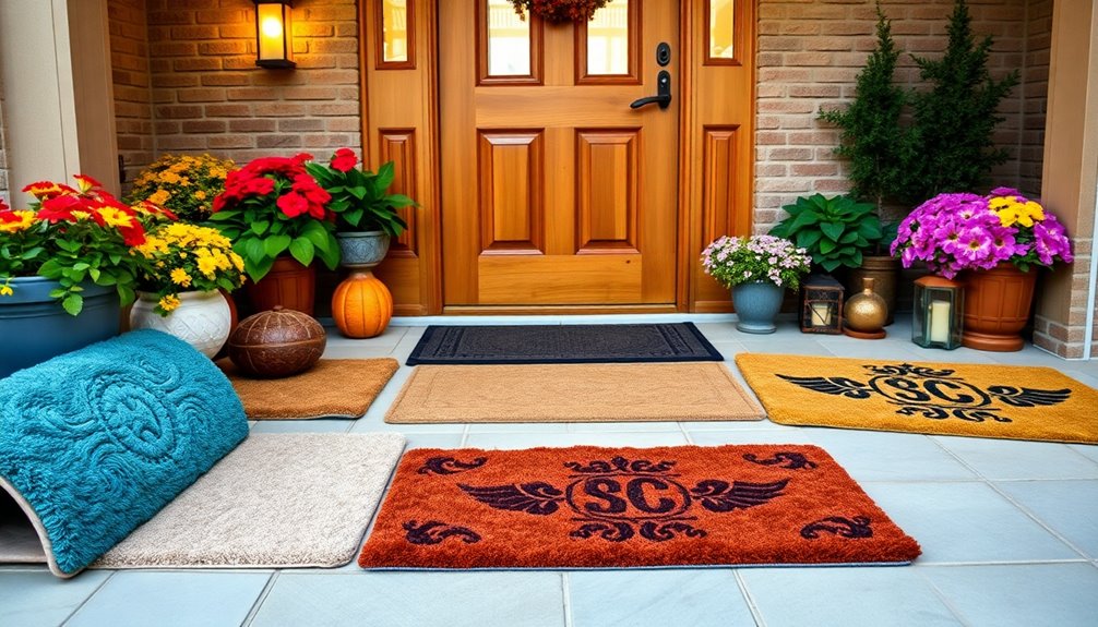 selecting the right door mats