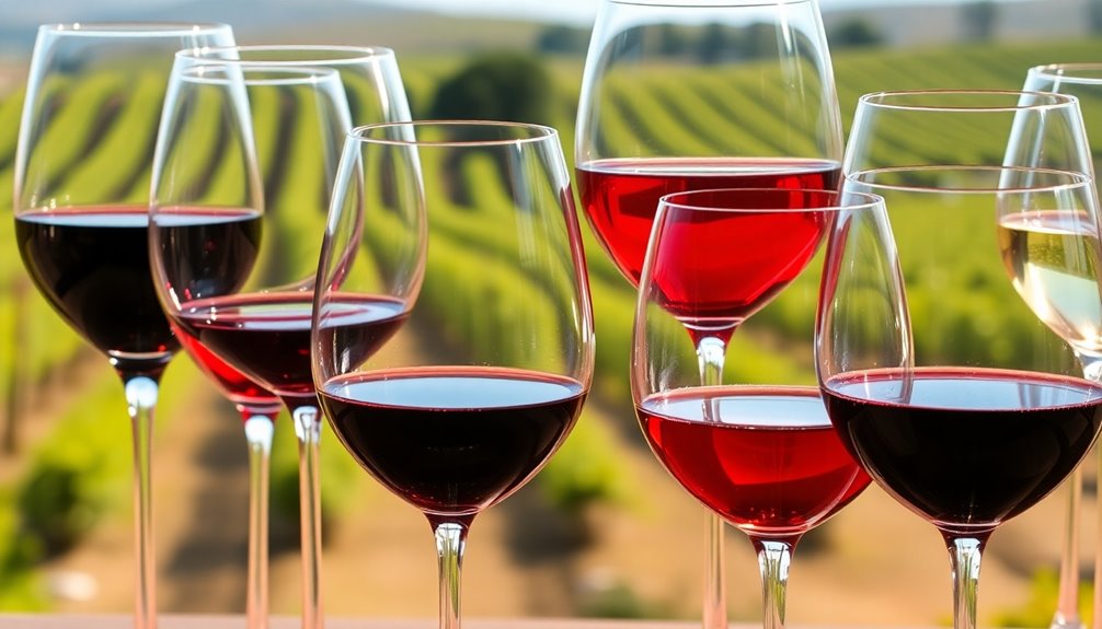 selecting the right wine glasses