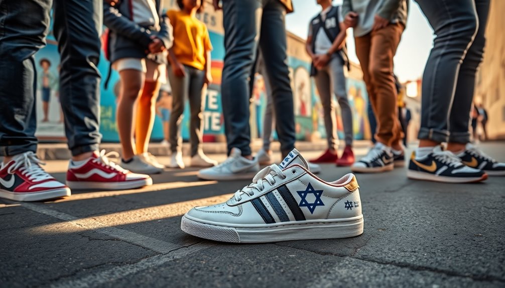 shoe brands supporting israel