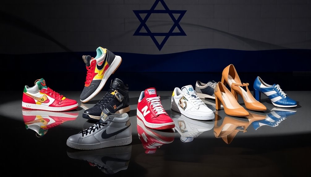 shoe brands supporting israel