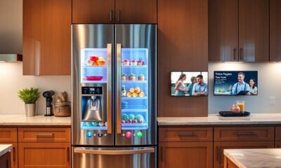 smart refrigerators with entertainment