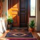 stylish and comfortable door mats