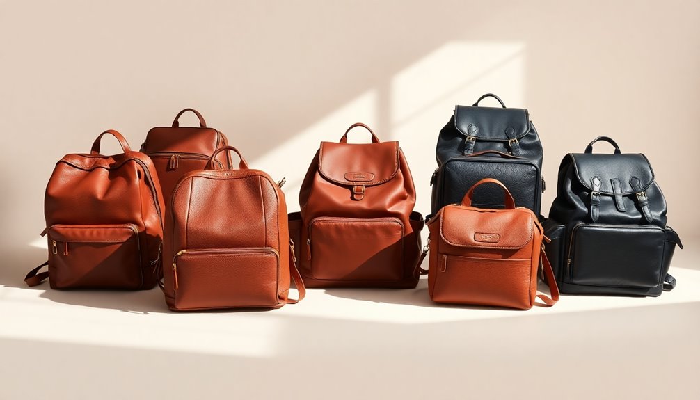 stylish and functional luxury backpacks