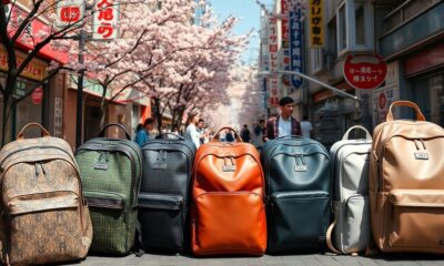 stylish functional backpacks japan