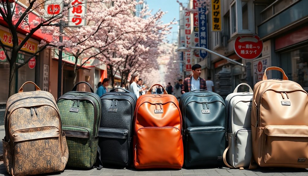 stylish functional backpacks japan