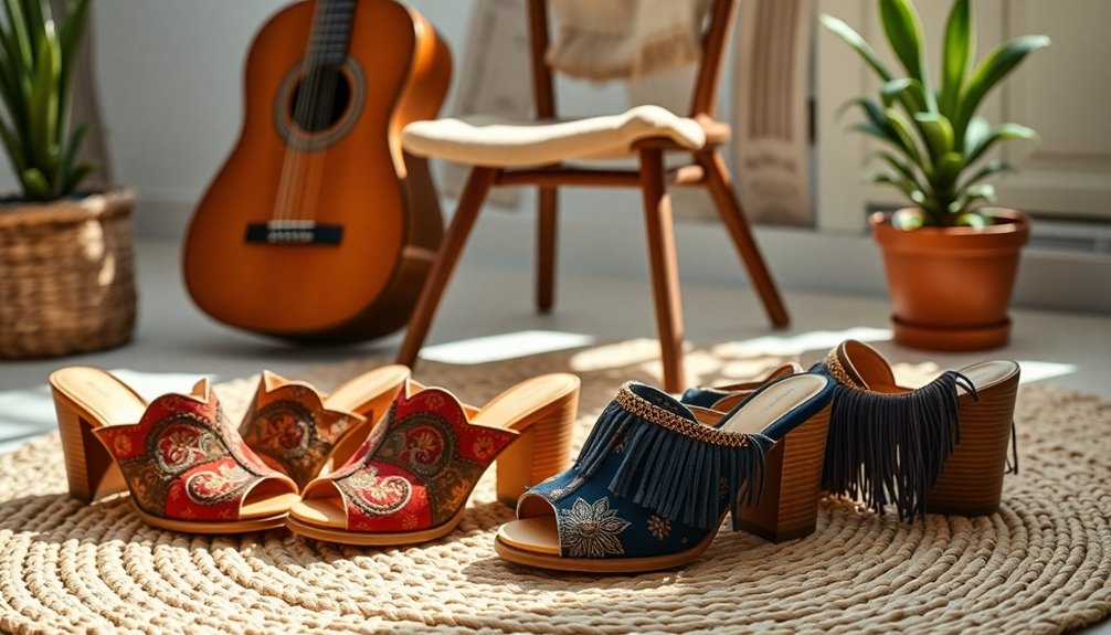 stylish open back footwear