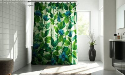 stylish shower curtains 2025