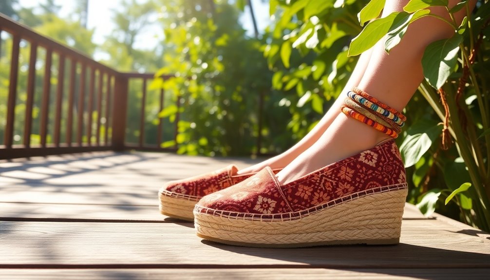 stylish summer footwear choice