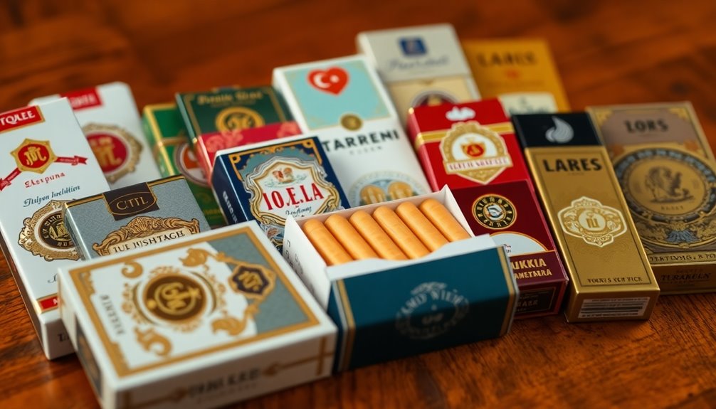 top cigarette brands list