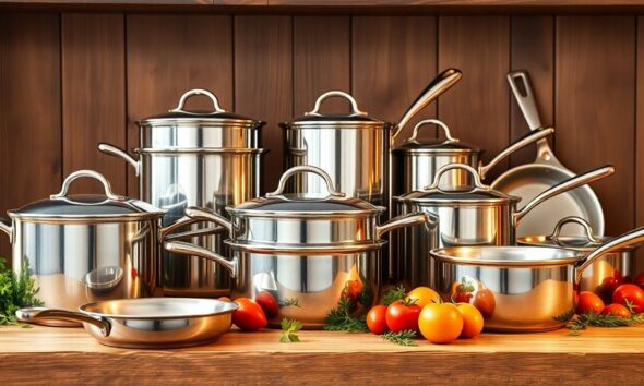 top stainless steel cookware