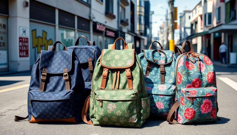 trendy durable japanese backpacks